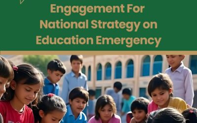 Parliamentary Caucus on Child Rights (PCCR) to Launch Key Report on Out-of-School Children in Pakistan