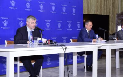 Russia emphasized lasting Ukraine peace depends on addressing root causes, Amb Khorev