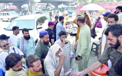 Peshawar sets up heatwave relief units