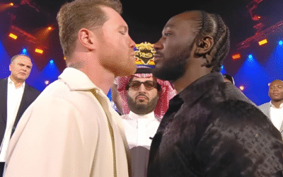 Canelo, Crawford trade barbs in Saudi as super-fight build-up begins